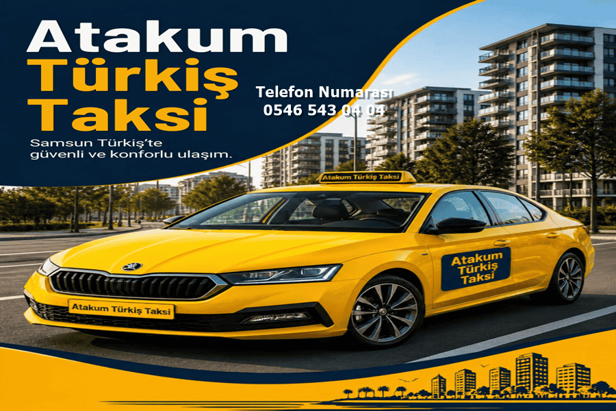 Samsun Atakum Türkiş Taksi Durağı