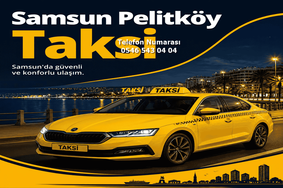 Samsun Pelitköy Taksi Durağı